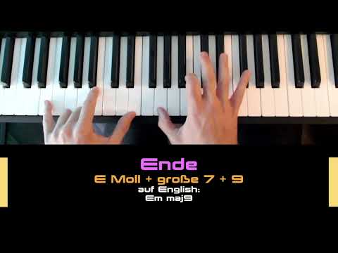 4 The Pink Panther PP Klavier Unterricht TUTORIAL. Spielen und improvisieren. Einfache Version