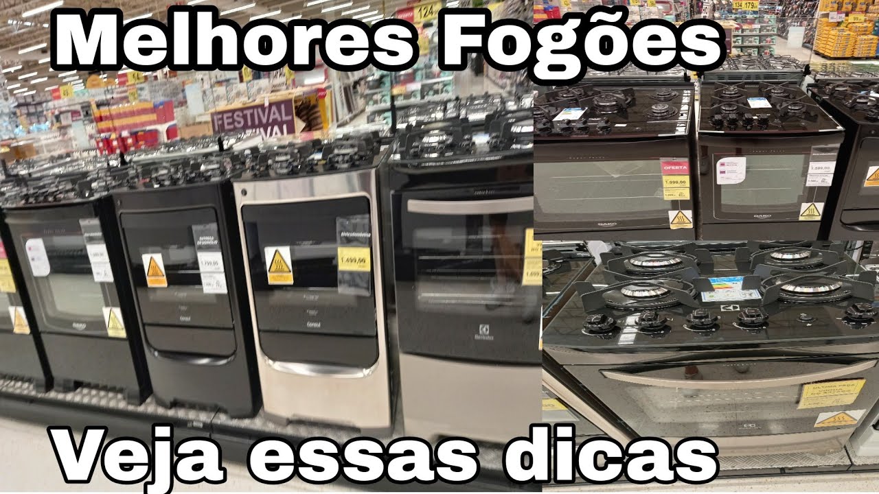MELHORES FOGÕES    UMA MARCA ME SURPREENDEU