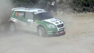 preview picture of video 'IRC - Rally d'Italia-Sardegna 2010(Simala,Sini,Gonnosnò) - Kopecky'