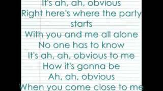 Hey Monday - Obvious - lyrics
