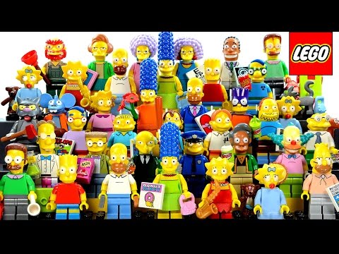 Vidéo LEGO Minifigures 71009 : Les Simpsons - Série 2 - Sachet surprise