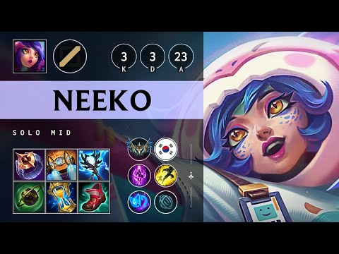 Neeko Mid vs Yasuo - KR Challenger Patch 14.22