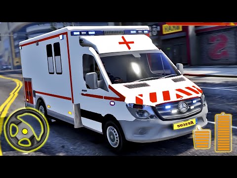 Emergency Rescue Game 2020 - New Ambulance VAN Driving Simulator | Android Gameplay