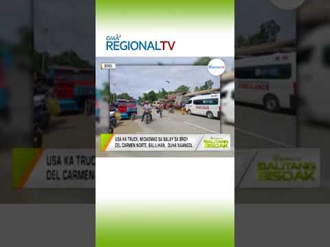 Truck na nawalan ng preno sa Bohol, ibinangga sa isang bahay #shorts GMA Regional TV