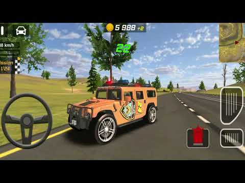 (Hummer)Police Drift Car Driving Simulator🚍पुलिस कार ड्राइविंग 🚚Polis Arabası Oyunları🚚Android Games