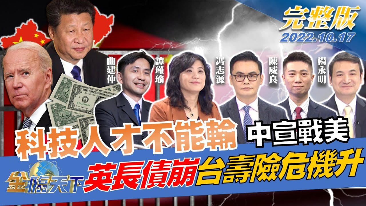 金臨天下／中國半導體恐一夕腰斬？習近平二十大「宣戰」拜登禁令