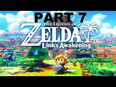 Zelda: Link's Awakening - Road to Angler Key and Angler's Tunnel, Gameplay Walkthrough (Switch)