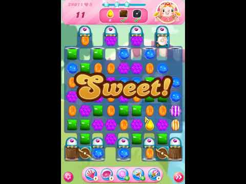 Gameplay Candy Crush Saga Level 2901 Get Sugar Stars, 36 Moves Completed