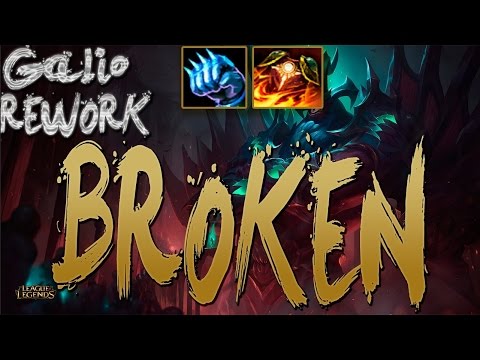 Galio rework S7 | EL REWORK DE GALIO EN TOP ESTA BROKEN | Gameplay no GUIA Español