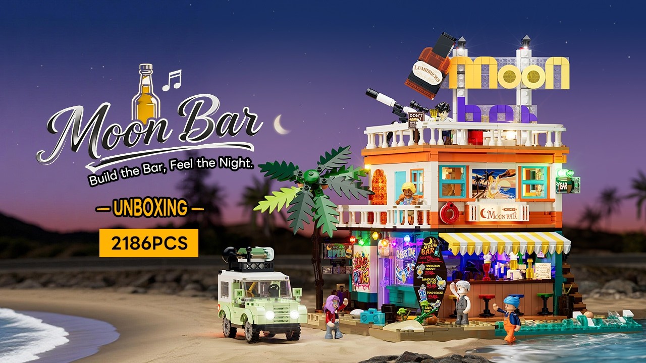 Lumibricks Moon Bar mit LED-Beleuchtung Lumibricks Moon Bar mit LED-Beleuchtung