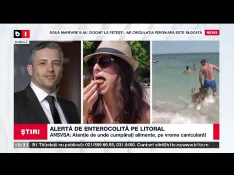 ALERTA DE ENTEROCOLITA PE LITORAL_Stiri B1_29 iulie 2021