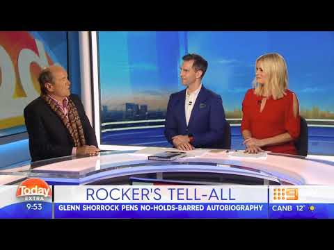 Glenn Shorrock Autobiography 'Now Where Was I?' Interview - Today Show