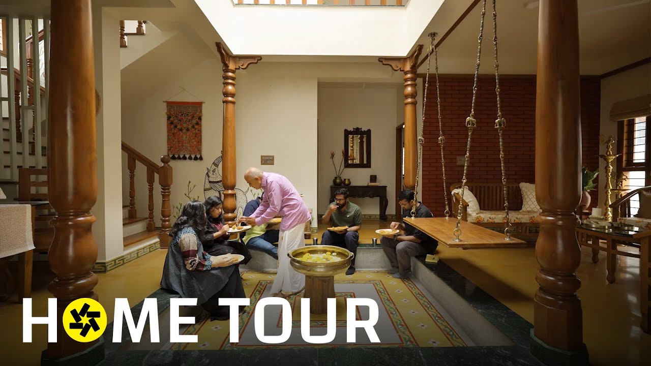 This 2,400 sq.ft. Traditional Home Is Centered Around A Beautiful Courtyard (Home Tour).