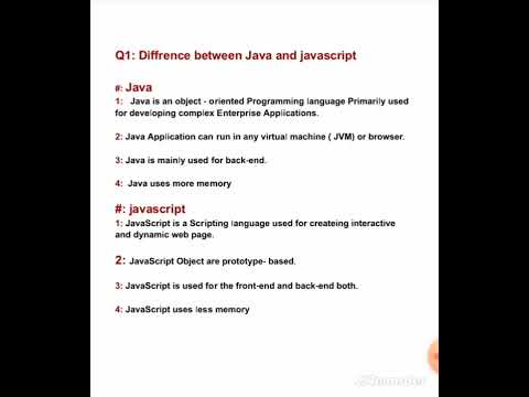 Javascript Tutorial In Hindi For Beginners Part 3 Difference Between Java And Javascript