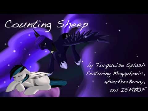 Counting Sheep - Turquoise Splash