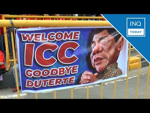 Marcos ‘loyalists’ stage protest asking that ICC be allowed to probe Duterte INQToday
