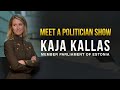 Meet A Politician Show With Kaja Kallas Member Of The European Parliament Rehan Allahwala