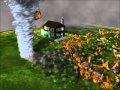 Tornado Destruction High School Animation Project