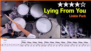 [Lv.14] Lying From You - Linkin Park | Drum Cover with Sheet Music