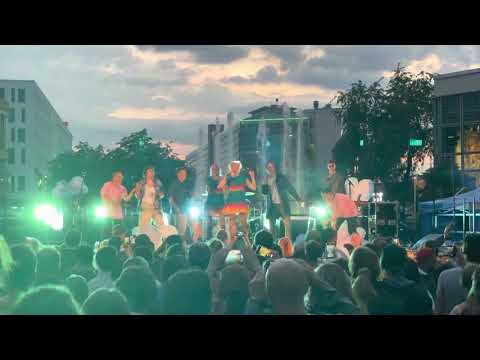 Blond + Kummer + Shelter Boy - Sanifair Millionär - live @ Atomino im Brunnen Cultursommer Chemnitz