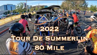 2022 Tour De Summerlin 80 Mile