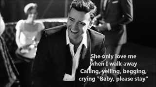 Justin Timberlake - Only When I Walk Away (Lyrics)