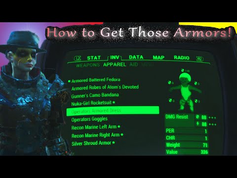 Fallout 4 Nuka World How To Get Various Raider Faction Armors!