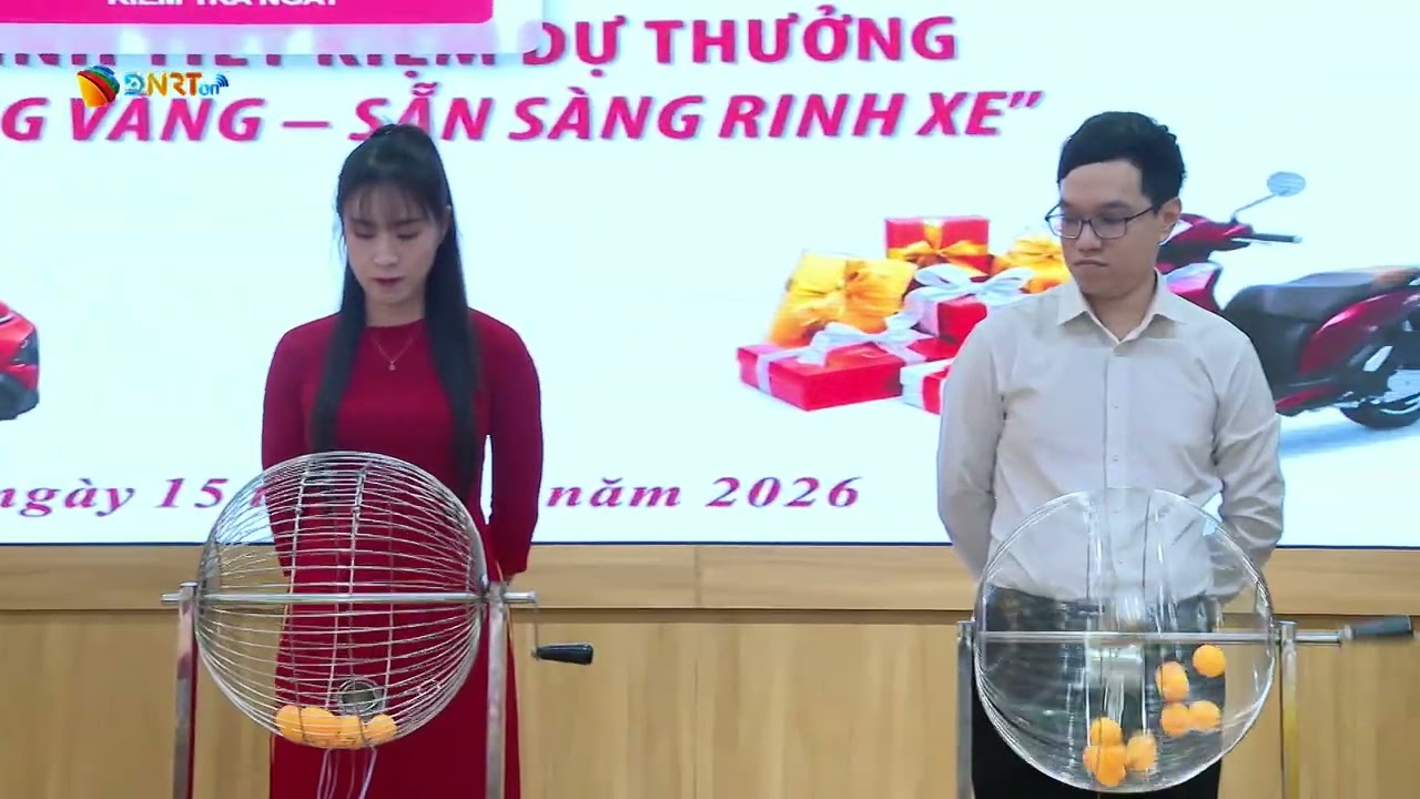 AGRIBANK NAM ĐÀ NẴNG QUAY SỐ ĐỢT 1 CHƯƠNG TRÌNH TIẾT KIỆM DỰ THƯỞNG