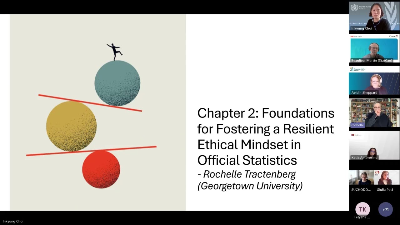 Webinar "Ethics in Official Statistics"