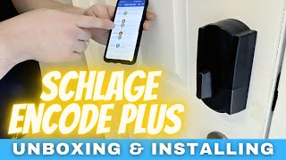 Schlage Encode Plus Smart Lock (HomeKit & Apple Key compatible) - Unboxing, installation & overview