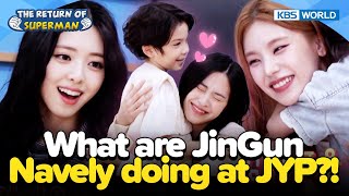 Download lagu What are JinGunNavely doing at JYP?!👯‍♀️ [The Return of Superman:Ep.492-1] | KBS WORLD TV 230903 mp3