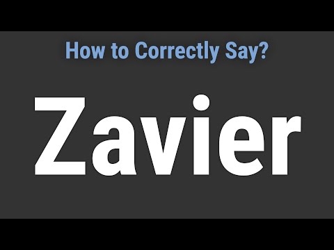How to Pronounce Name Zavier (Correctly!)