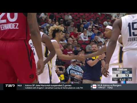 Raptors Summer League: Toronto Raptors vs Indiana Pacers - July 11, 2019