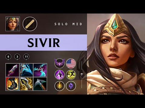 Sivir Mid vs Twisted Fate - NA Master Patch 25.24