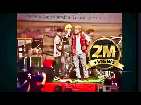 At Stage Barixare Banot & Pedel Mari Mari  & Babu 2k18 Cover - Zubeen Garg