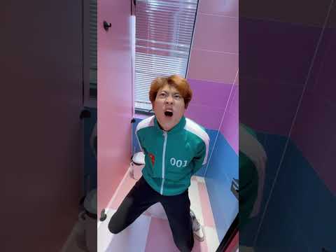 厕所怎么会这样？#cosplay #魷魚