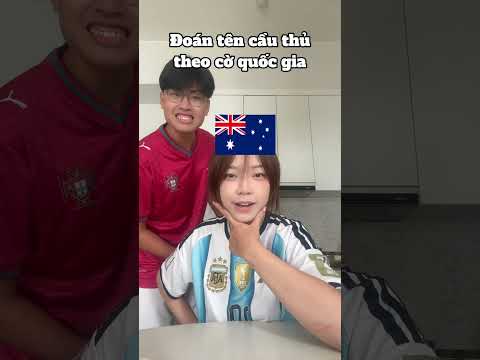 Thử thách đoán tên các cầu thủ theo cờ quốc gia cùng Minh Dự Bị #rualocxoay #bongda #football