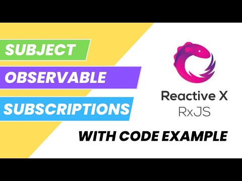RxJS Quick-Start | Guide for Beginners | Types of Subjects