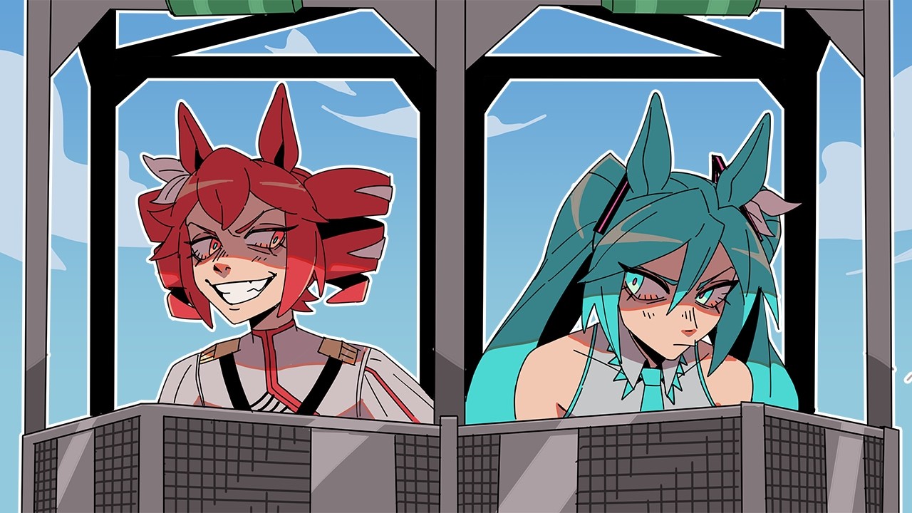 K on my D+C ft Hatsune Miku & Kasane Teto