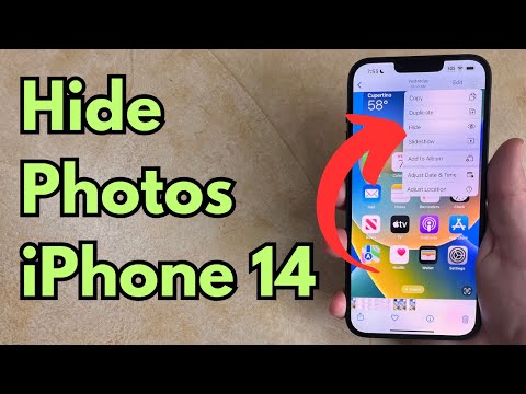 How to Hide Photos on iPhone 14 - Step by Step