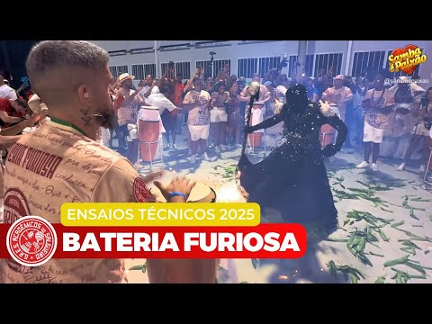 Salgueiro 2025 Ao Vivo | Super Esquenta Bateria Furiosa