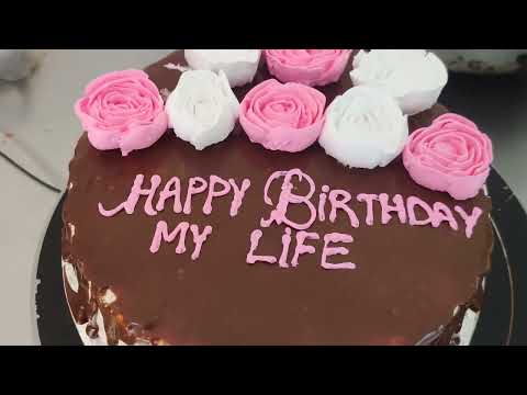 Cake Decoration with Chocolate Cake |Chocolate Cake |Chocolate Decoration