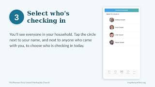 How to Check In for Worship with the Church Center App