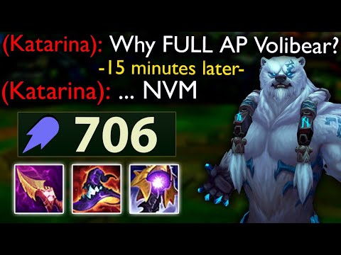 Volibear but every auto does 660 magic damage and I get 2.5 attack speed