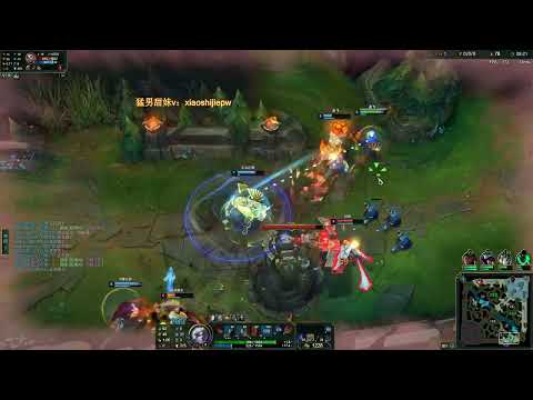 Hanql Ezreal vs Tristana super server 1700LP