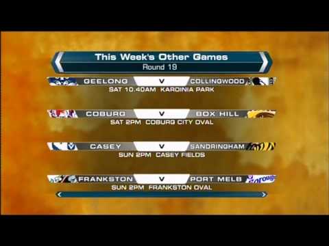 2011 VFL Round 19 Preview - Werribee v Bendigo