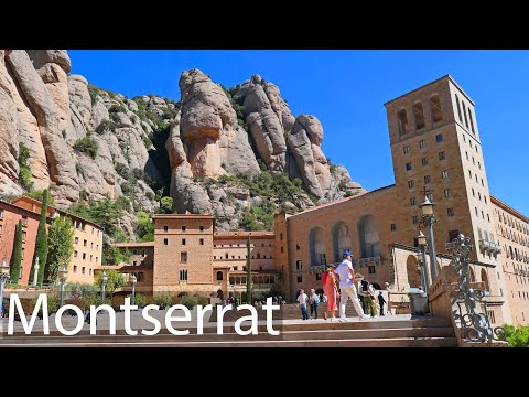 Montserrat, Barcelona - Catalonia's legendary monastery in a magnificent mountain landscape