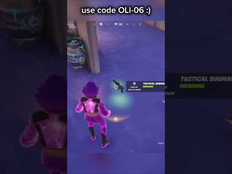 Tactical Submachine Gun In Fortnite!