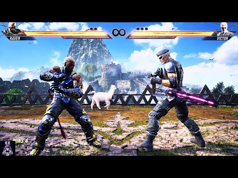 Tekken 8 | Raven vs Victor | Shadow Ninja vs Elite Agent [PC 4K 60FPS]