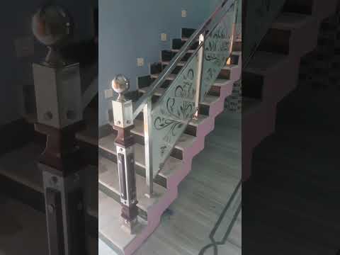 #SS Tapan glass railing# indian Army home# beautiful design